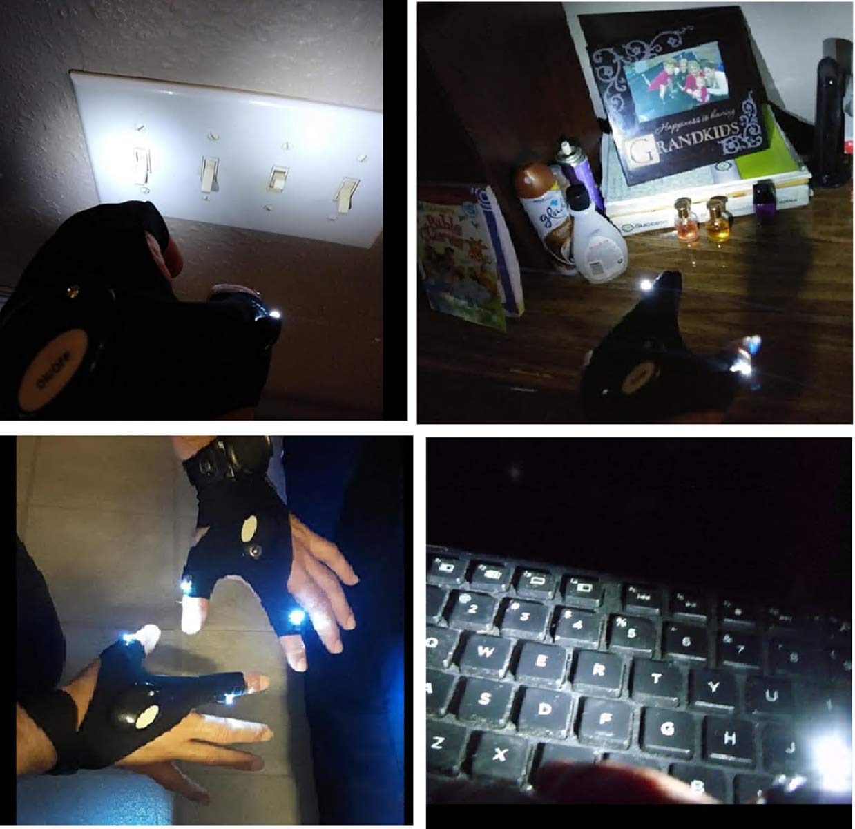GloveLitf: Guantes Linterna LED