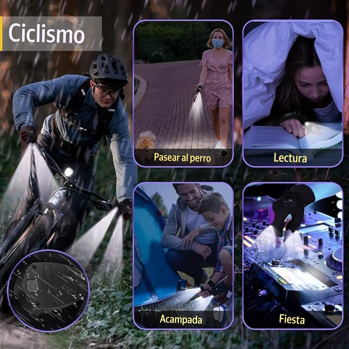 GloveLitf: Guantes Linterna LED